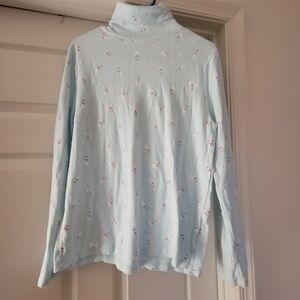 White Stag Light Blue Polar Bear Top